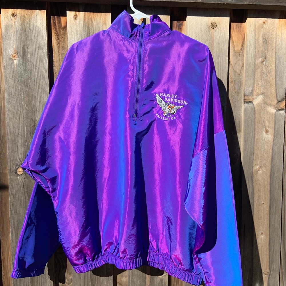 Vintage Harley Davidson Iridescent Jacket